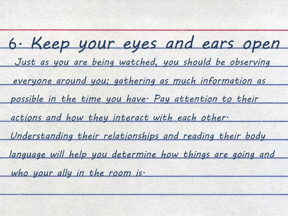 Impression Rule 6